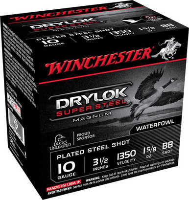 Winchester DryLock Super 10 Gauge 1 5/8 oz BB Shot