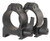 Warne Maxima Vertical QD Scope Rings Low 1" Black Steel