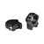 Warne Maxima Vertical QD Scope Rings Medium 36mm Black Steel
