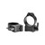 Warne Maxima QD CZ 527 Scope Rings High 30mm Black Steel