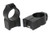 Warne Maxima Ruger M77 Scope Rings High 1" Black Steel