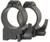 Warne Maxima QD Ruger M77 Scope Rings High 30mm Black Steel