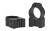 Warne Maxima Tikka Scope Rings High 1" Black Steel