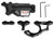 Firefield Rival XL Weapon Light w/ White LED Light & Red Laser Black