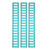 ERGO Picatinny Rail Cover Robins Egg Blue