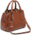 Bulldog Satchel Concealed Carry Purse Chestnut