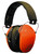 Walker's Dual Color Passive Muff Embossed Headband Blaze Orange view 2