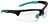 Walker's Teal Impact Resistant Sport Glasses Clear Lenses view 2