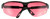 Walker's Elite Sport Shooting Glasses Vermillon Lens