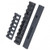 ERGO UMP 10 Slot Picatinny Rail w/ Radiused Adapter Black view 2