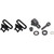Allen Swivel Set Sling Mount Shotgun Black