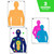Allen EZ Aim Target 23 X 35 (3) 3 Pack view 4
