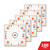 Allen EZ Aim Target 12 X 12 100 Per Pad 15333-100