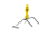 Caldwell Pepper Popper Target Yellow view 2