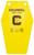 Caldwell Coffin 10" Target Yellow view 3