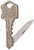 SOG Folding Key Knife Brass view 3