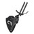 Allen EZ Mount Adjustable Steel Skull Stand Black