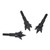 Allen Thrasher Small Game Head Point 3-Pack Black 1424
