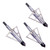 Allen Velox CX Terminus Three Blade Crossbow Broadhead 3 Pack Stainless Steel
