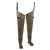 Allen Black River Hip Fishing Waders Size 8 Black River Brown view 2