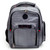 Rounded Bodyguard Switchblade Backpack Gray view 3