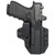 Rounded 1911 3.5/4.25/5 Hybrid Holster Black view 2