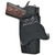 Rounded 1911 4.25 Commander OWB Holster Carbon Fiber