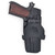 Rounded 1911 5 Commander OWB Holster Carbon Fiber