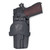 Rounded 1911 5 Commander OWB Holster Carbon Fiber view 2
