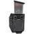 Rounded IWB/OWB Kydex Maganize Holster Carbon Fiber