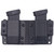 Rounded OWB Kydex Double Maganize Holster Carbon Fiber view 2