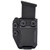Rounded IWB/OWB Kydex Maganize Holster Carbon Fiber