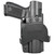 Rounded Canik TP9SF / TP9SF Elite OWB Holster Black view 2