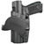 Rounded Canik TP9SF / TP9SF Elite OWB Holster Black view 2