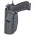 Rounded CZ 75 SP01 Phantom IWB Kydex Holster Black view 2