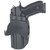 Rounded CZ 75 SP01 Phantom OWB Kydex Paddle Holster Black view 2