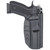 Rounded CZ 75 SP01 Phantom IWB Kydex Holster Black CZ 75SP01 PhantomCZU-75SP01PHNTM-BK-RH-VAR