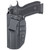 Rounded CZ 75 SP01 Phantom IWB Kydex Holster Carbon Fiber view 2