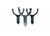 Timber Creek Clay Pigeon Holders 3 Pack Black