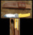 Moore Maker Drop Point Hunter 7" Yellow