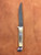 Moore Maker Damascus Game Knife 6.5" Stag