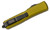 Microtech Ultratech Black Double Edge Bayonet OD Green 3.46" OTF view 4