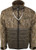 Drake LST Guardian Flex Double Down Eqwader Full Zip Jacket XL Mossy Oak Bottomland