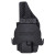 Rounded Sig Sauer P365 OWB Optics Ready Kydex Paddle Holster Carbon Fiber view 3