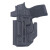 Rounded Sig Sauer P365 XMacro IWB/OWB Kydex Holster Carbon Fiber view 3