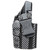 Rounded Sig Sauer P365 XL IWB Optics Ready Kydex Paddle Holster Carbon Fiber