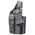 Rounded Smith & Wesson M&P Shield IWB Optics Ready Kydex Holster Carbon Fiber view 2