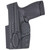 Rounded Smith & Wesson M&P Shield IWB Tuckable Optics Ready Kydex Holster Carbon Fiber view 4