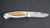 Silver Stag Liner Lock Lion Folding 4" Stag