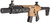 Sig Sauer MCX Canebrake Air Gun 177 Brown AIR-MCX-CANEBRAKE